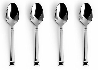 1 of 1:Bentley Stainless Steel Tea Spoon Set, 4-pieces, 6.25 Inches 