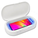1 of 8:Comfort Zone Enclosed UV Light Sterilizer Box for Phone, 7.4x4x1 Inches 