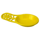 1 of 5:Home Basics Sunflower Collection Soporte para cuchara de hierro fundido, amarillo, 7.5 x 3.5 x 1.3 pulgadas 