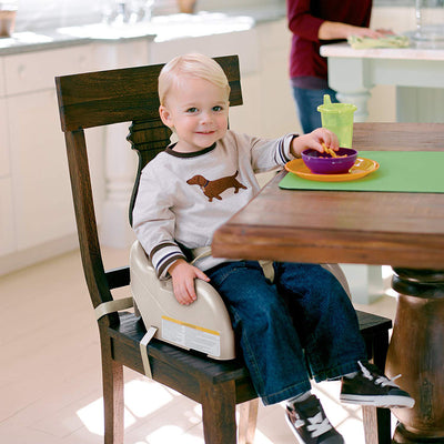 4 of 4:Graco Blossom Toddler Adjustable Booster Seat, Brown-Tan 