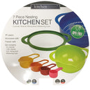 2 of 2:Kitchen Details 7-piece Nesting Variety Bowl Set, Multi-color 