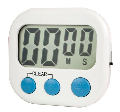 1 of 6:Home Basics Digital Kitchen Timer, White 