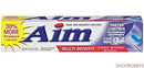 1 of 1:Aim Tartar Control Plus Gel blanqueador Pasta dental, 6 onzas 
