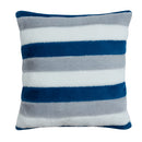 1 of 5:Bearpaw - Almohada decorativa de piel sintética, color azul marino, 20.0 x 20.0 in 