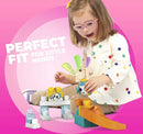 2 of 8:Mega Bloks Peek A Blocks Penguin Slide with Big Building Blocks, Building Toys for Toddlers (14 Pieces) 