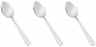 1 of 2:Imperial Tea Spoon Stainless Steal, 6.25 Inches, 3 Pieces 