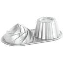 1 of 4:Nordic Ware Pro Cast Cute Jumbo Cupcake Non-Stick Baking Pan, Gray, 6 Cups 