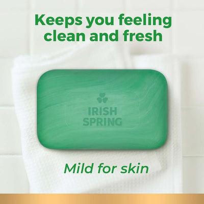2 of 2:Irish Spring Aloe Mist Deodorant Bar Soap, 3-Pack, 3.7 Ounces 