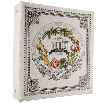2 of 8:CR Gibson My Best DIY Recipe Book Journal Set, 5 pièces 
