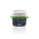 2 of 5:Rubbermaid FreshWorks Produce Saver Food Storage Container, Small, 2.5 Cups 