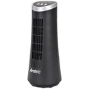 1 of 7:Arctic-Pro Desktop Oscillating Slim Mini Tower Fan, Black, 12 Inches 