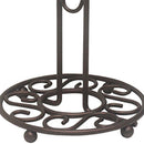 5 of 6:Home Basics Scroll Collection Mug Tree Holder, Rustic Bronze 
