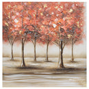 1 of 1:PREMIUS Autumn�s Finest Oil Canvas Wall Art, Pink, 15.5x15.75 Inches 