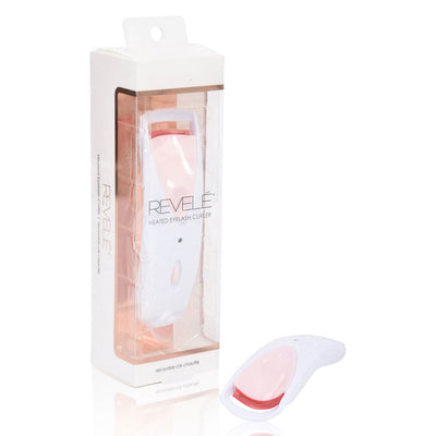2 of 4:REVELE Heated Eyelash Curler, White 