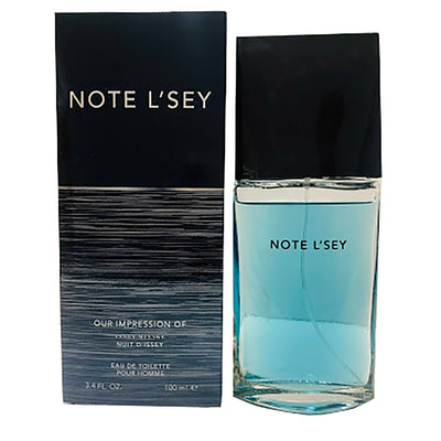 1 of 1:Note L'sey Fragancia para hombres, Impresión de Issey Miyake Nuit D Issey, 3.4 onzas líquidas 