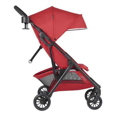 2 of 8:Evenflo Aero Ultra-Lightweight Single Stroller, Cardinal Red 