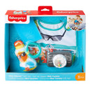4 of 4:Fisher-Price 4-Piece Travel-Themed Infant Toys Tiny Tourist Gift Set 