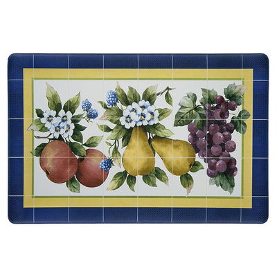 3 of 3:Tapis décoratif anti-fatigue Achim, Carreaux fruités, 45 x 76 cm 