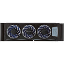 1 of 4:Bionaire Thin Window Fan with Comfort Control Thermostat, BWF0522E-BU, Black, 3 Baldes 