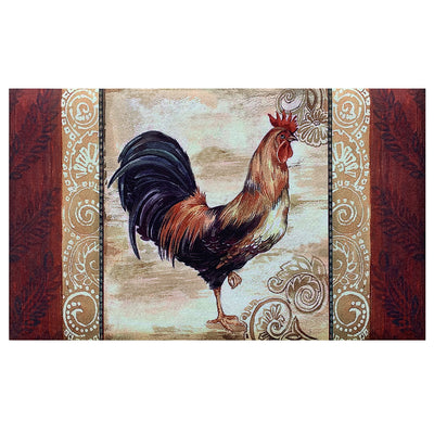 5 of 8:Achim Morning Call Heavy Duty Outdoor Mat, Orange, 18x30 Inches 