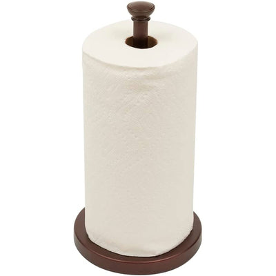 1 of 4:Home Basics Galleria Freestanding Paper Towel Holder, Bronze 