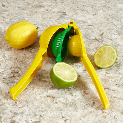 4 of 4:Home Basics Dual Lemon and Lime Juice Squeezer 