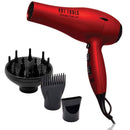 1 of 7:Hot Tools Pro Artist Tourmaline 2000 Turbo Hair Ionic Dryer, Red 