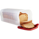 2 of 6:Rubbermaid Bread Keeper Food Storage Container, Red, 14.5x6.2x5.9 Inches 