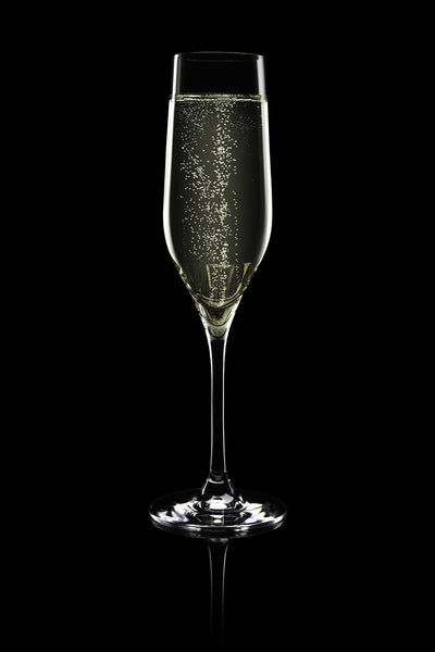 4 of 4:Flûtes à champagne en cristal Stolzle Eclipse, 6,25 onces, lot de 6 
