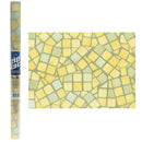 1 of 1:Revêtement décoratif auto-adhésif Zip Tac pour étagère, motif mosaïque – 2,7 m x 45,7 cm 