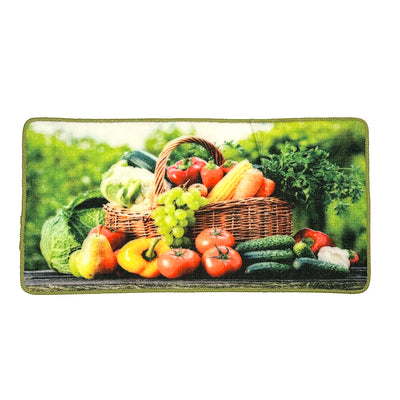 1 of 1:Veggie Basket Non-Slip Kitchen Mat, 18x36 Inches 