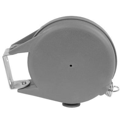 2 of 4:Sunbeam 40 FT Indoor and Outdoor Retractable Sturdy Nylon Clothesline, Grey 