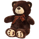 1 of 6:JOON Mini Teddy Bear, Dark Brown, 13 Inches 
