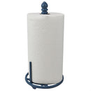 5 of 10:Porte-essuie-tout en fonte Home Basics Iris, bleu ardoise 