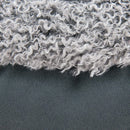6 of 6:Best Pet Supplies Cama redonda para mascotas, felpa gris, 18.0 x 18.0 x 6.0 in 