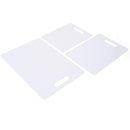 4 of 5:Farberware 3-Piece Essential Cutting Board Set, White 