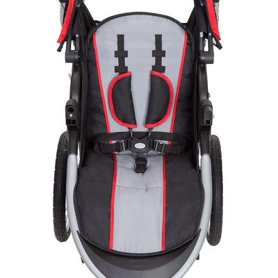 5 of 7:Baby Trend Cityscape Jogger carriola, Jolt Red 