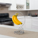 6 of 6:Home Basics Scroll Collection, Chrome Banana Holder 