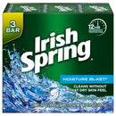 1 of 3:Irish Spring Deodorant Bar Soap Moisture Blast, 3 Pack 