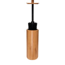 2 of 4:Bath Bliss Rounded Bamboo Toilet Bowl Brush 