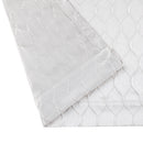 5 of 6:Mackenna Ogee Jacquard Grommet Window Panel, Neutral, 52x84 Inches 