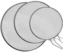 1 of 5:Home Basics 3 Piece Finely Netted Mesh Splatter Screen Set, White 