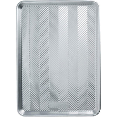 2 of 5:Nordic Ware Prism Textured Baking Half Sheet, Natural, 17.75x12.87x1 Inches 