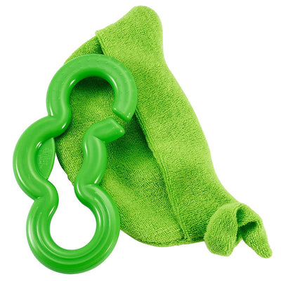 1 of 3:The First Years Chilled Peas 2-In-1 Teether, Green, 3 Months Up 