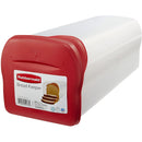 4 of 6:Rubbermaid Bread Keeper Food Storage Container, Red, 14.5x6.2x5.9 Inches 