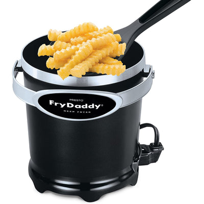 2 of 3:Presto FryDaddy Electric Deep Fryer, Black 