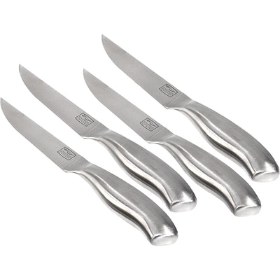 2 of 2:Chicago Cutlery Insignia High-Carbon Steel 4-Piece Steak Knife Set 