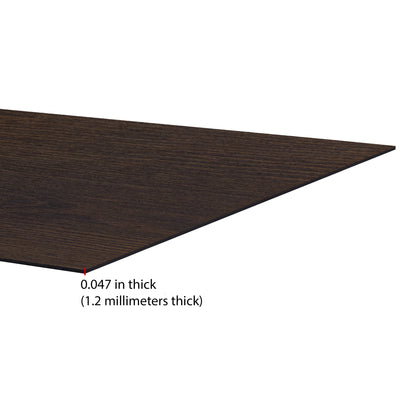 2 of 7:Nexus Espresso 6x36 Tablones de vinilo autoadhesivos para piso - 10 tablones/15 pies cuadrados 