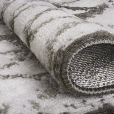 7 of 14:Achim Capri 3 Piece Rug Set, Rizzy Grey, 3-Piece Set, 2x3, 2x5, 5x7 Feet 