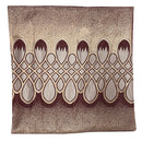 1 of 2:Emblem Decorative Cushion Cover, Burgundy, 18x18 Inches 